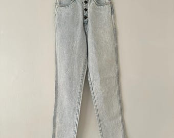 Vintage Acid Washed Baumwoll Jeans: Rio von Stephen Mardon