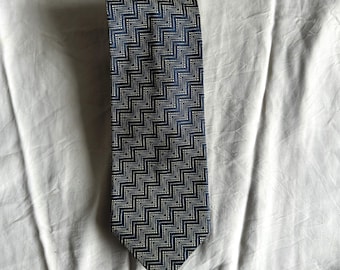 Vintage Gianni Versace V2 klassieke zijden stropdas, vintage herenmode