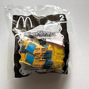 Hot Shot Transformer Happy Meal Toy | 2002 Transformers Happy Meal Toy | Hot Shot Transformer Armada | Vintage Transformer