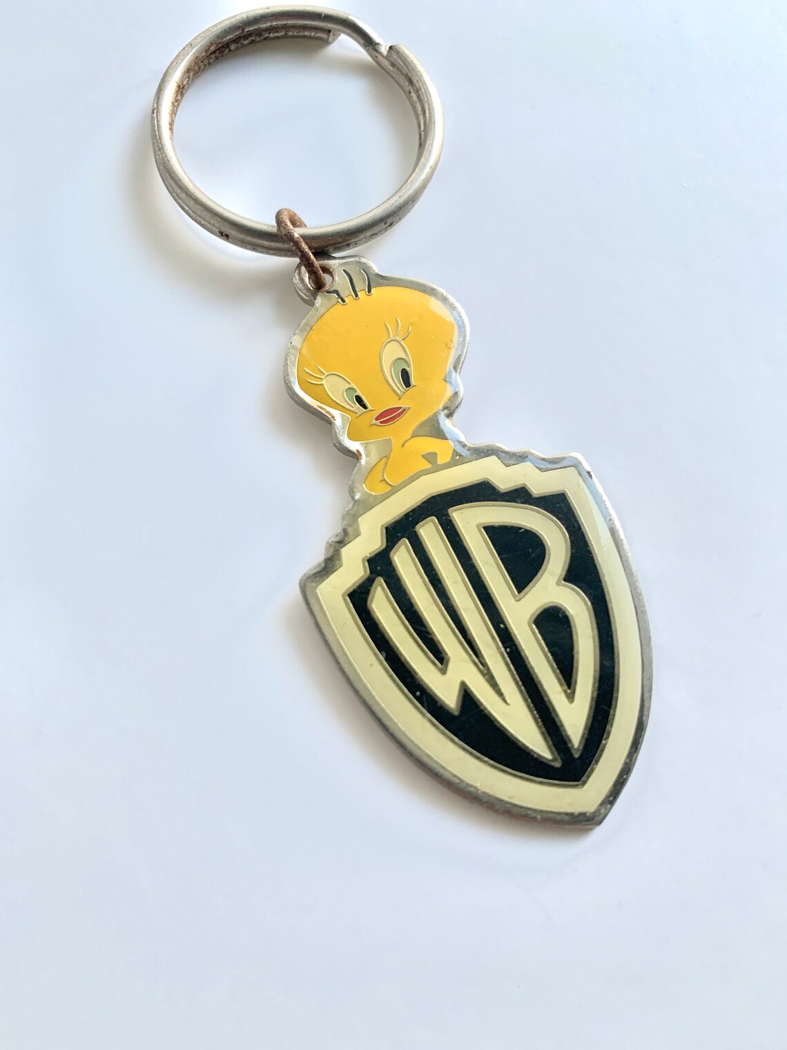 Vintage Tweety Keychain Keyring Warner Bros. Keychain Etsy