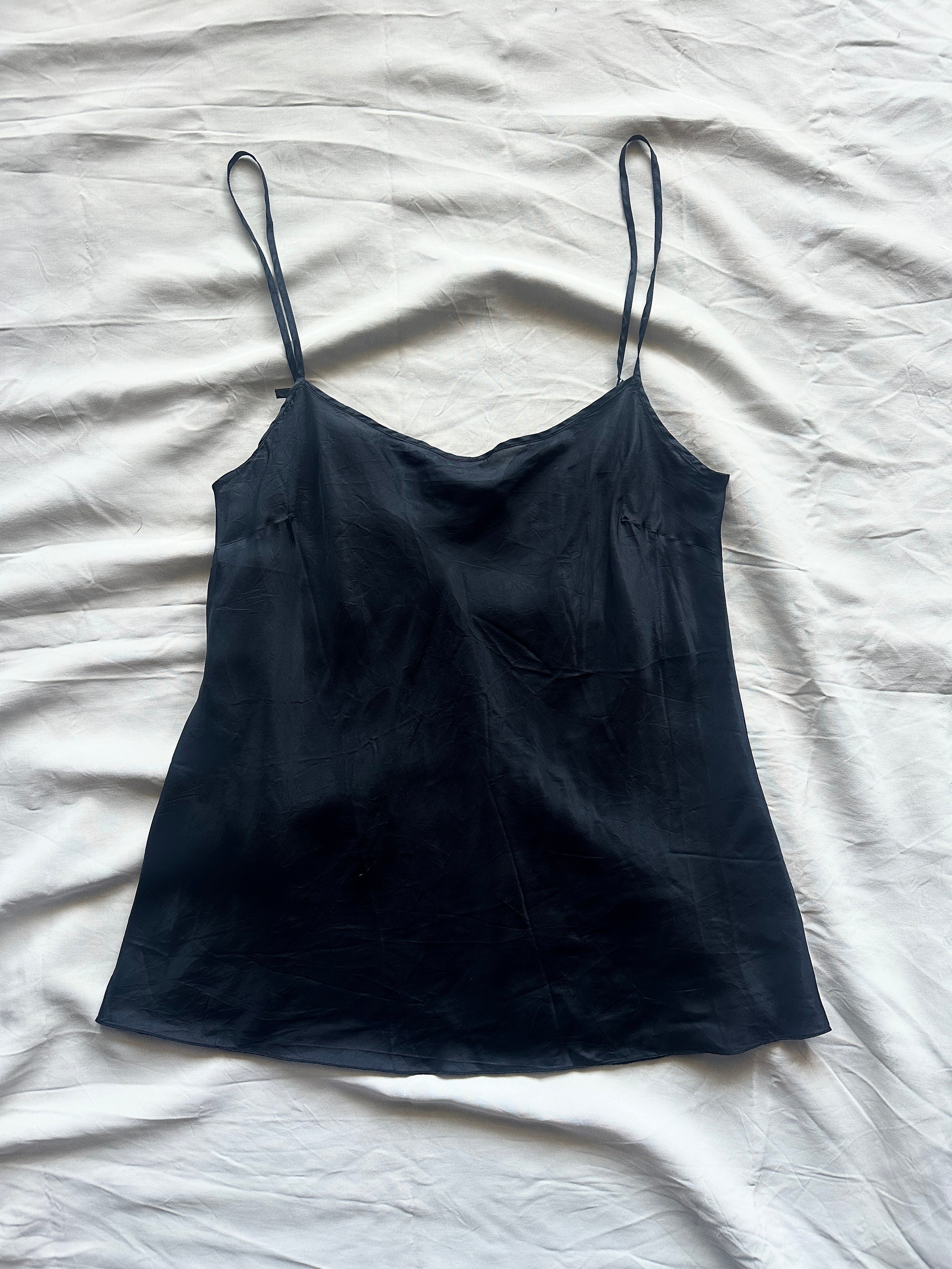 Camisole Miu Miu Black size 38 IT in Cotton - 45371152