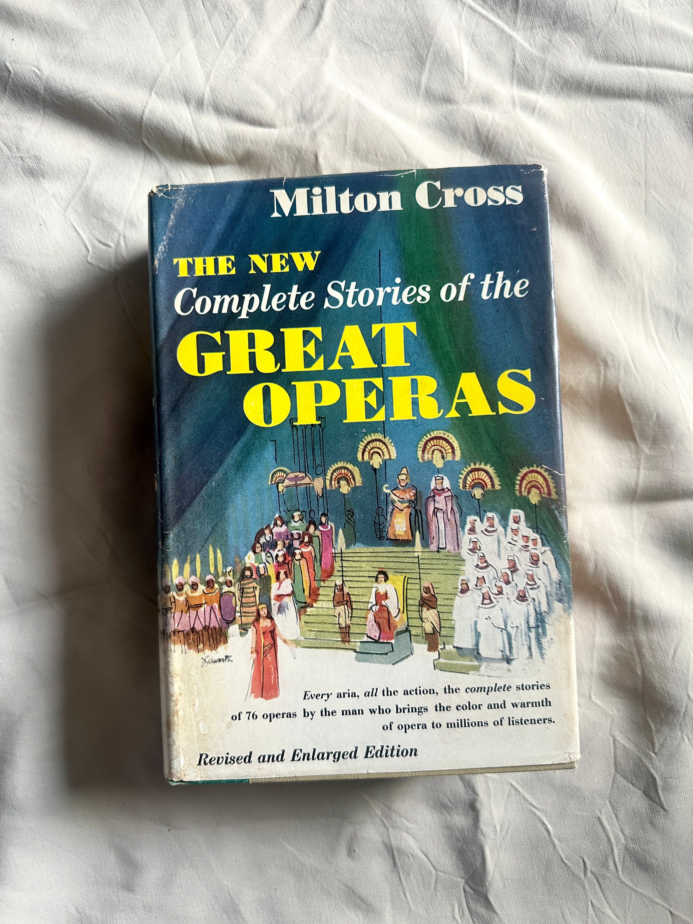 Vintage 1955 Opera Stories Book by Milton Cross - Etsy