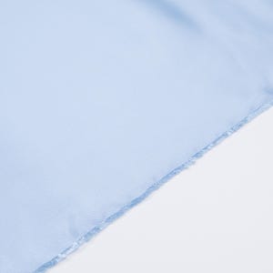 Forro de viscosa azul cielo, tejido 100 % rayón de lujo, sarga diagonal azul celeste claro para blazers y trajes de verano - Se vende por metro