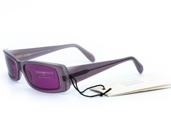 Gafas de sol vintage moradas Emporio Armani 637-S