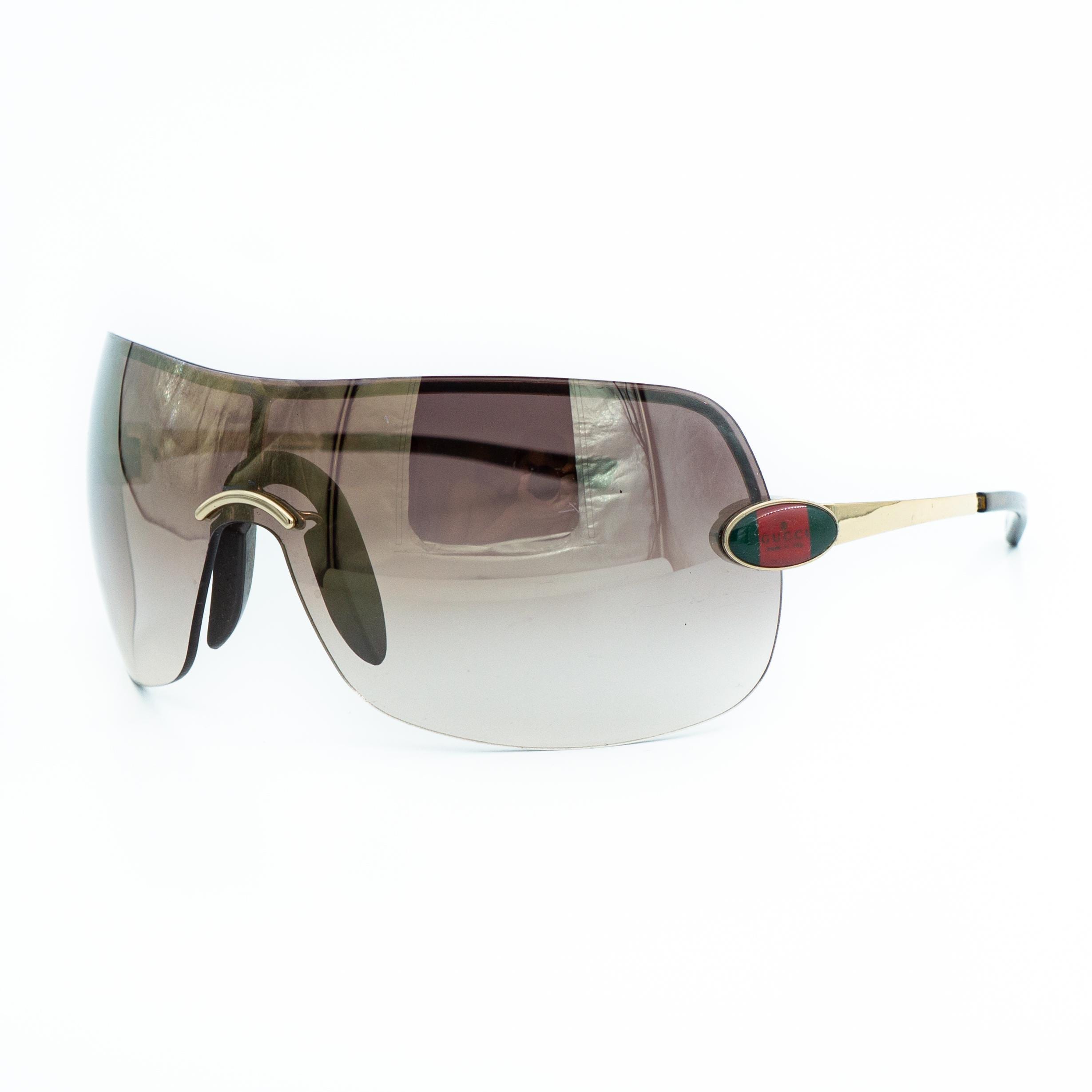 小物 GUCCI GG Logo Rimless Sunglasses archive Gucci Sunglasses Vintage Gg - Etsy