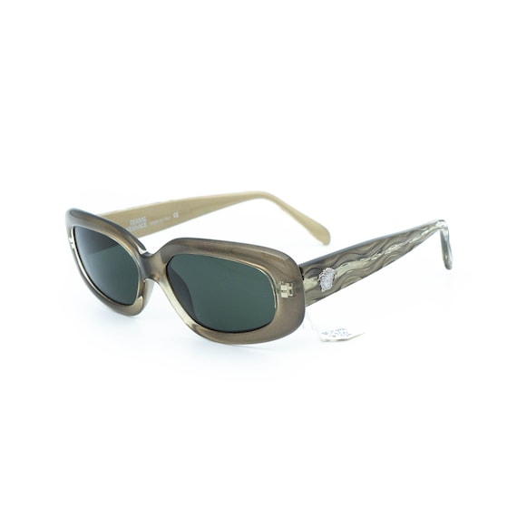 GIANNI VERSACE mod 256 Medusa Gold Sunglasses Vintage