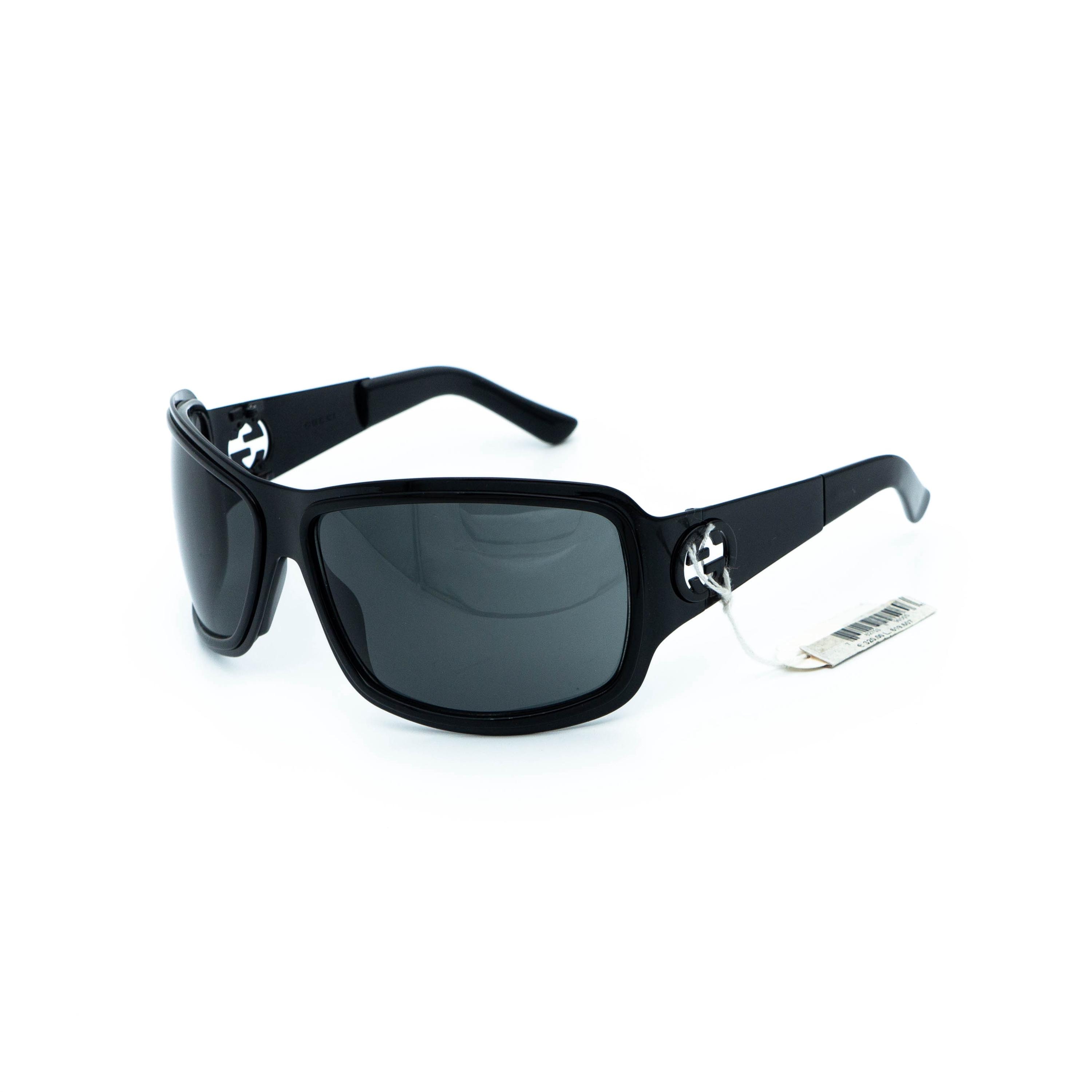 GUCCI GG 2754 Logo Black Metal Oversized Sunglasses Vintage - Etsy