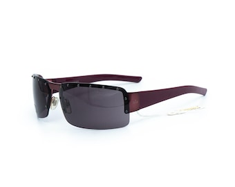 Gafas de sol GUCCI GG 1823 con tachuelas moradas vintage