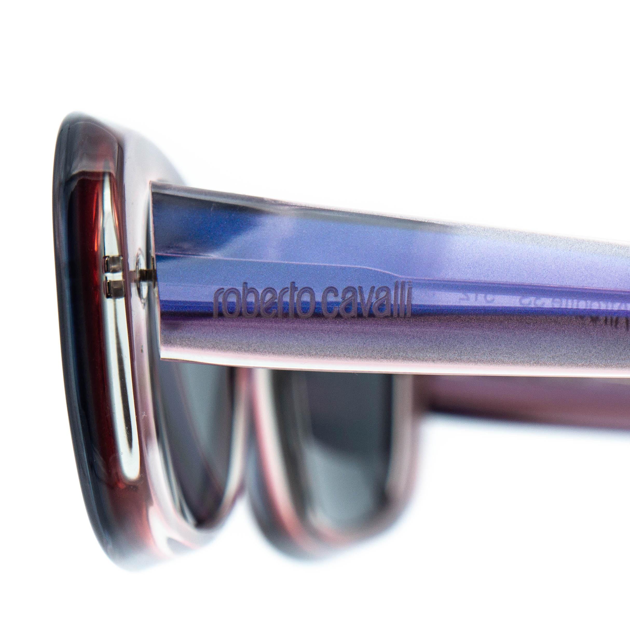 Roberto Cavalli Afrodite Purple Sunglasses Vintage - Etsy