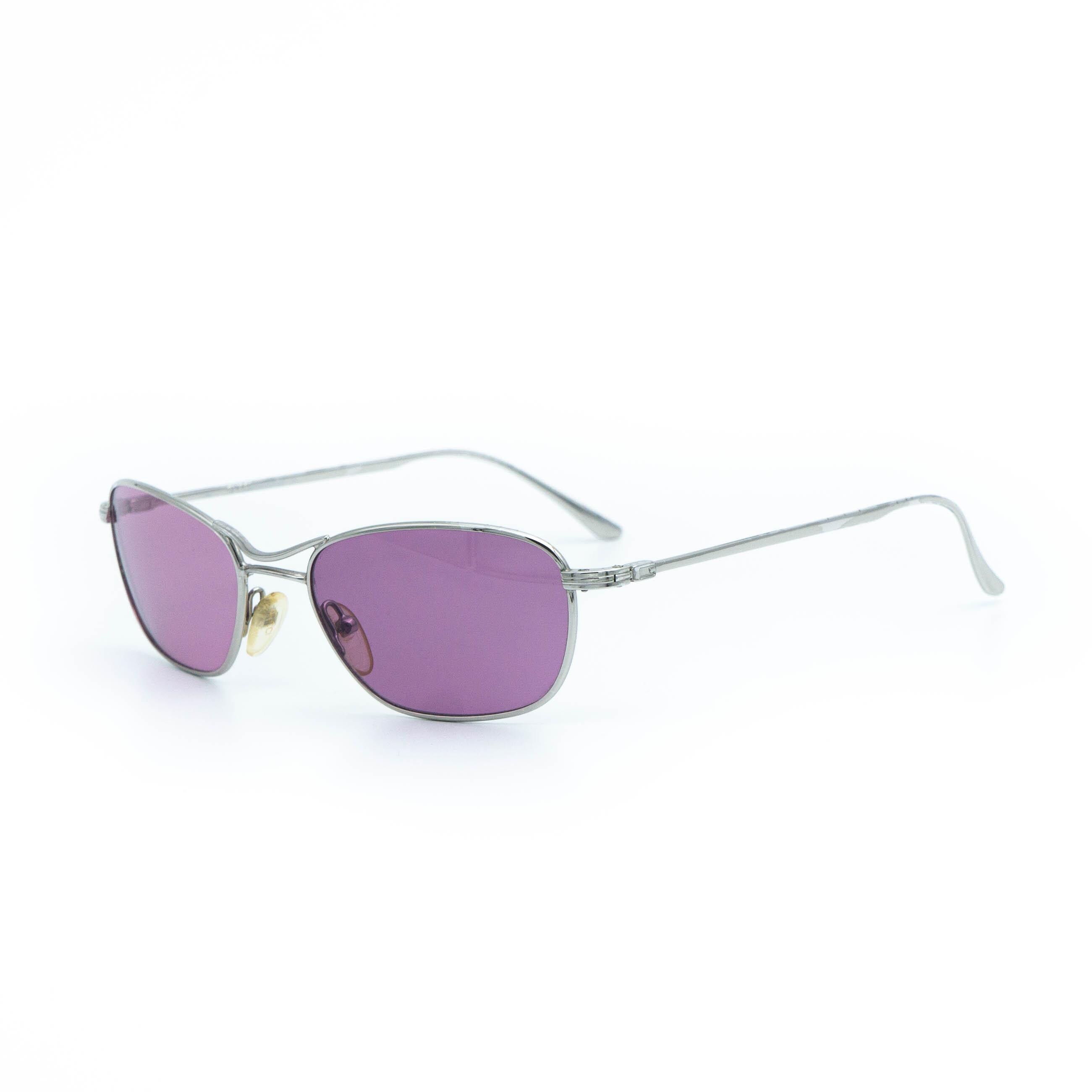 Purple Oval Sunglasses - Etsy