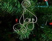 Items similar to Christmas Tree Decorations, Joy Ornament, Holiday Home