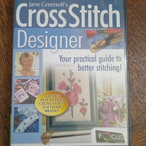 Concepteur de point de croix sur CD-Rom. anglais. Trouvé en France