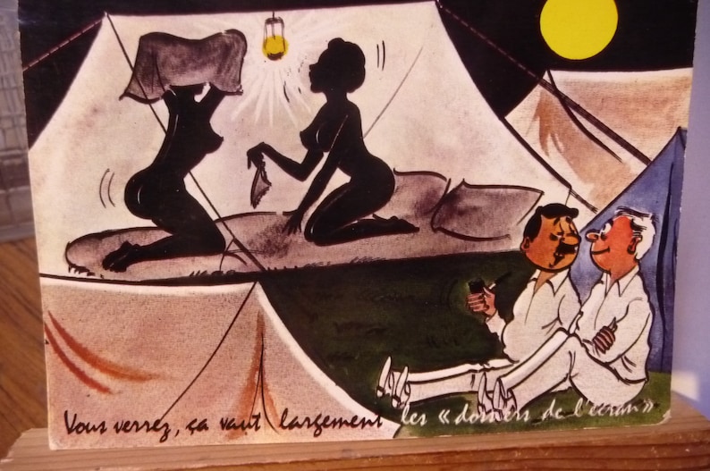Vintage French Humour Postcards.