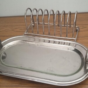 Toast Rack with Tray. Swan Head. French
