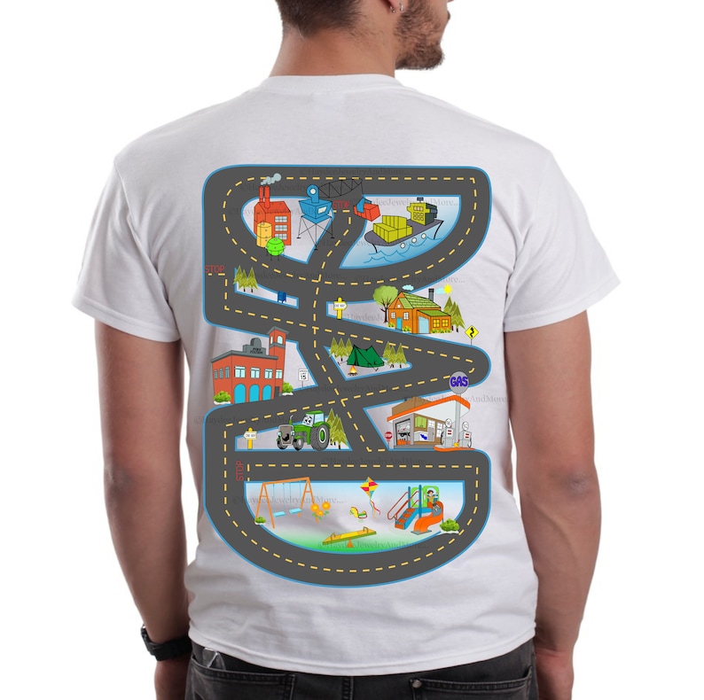 dad car shirt