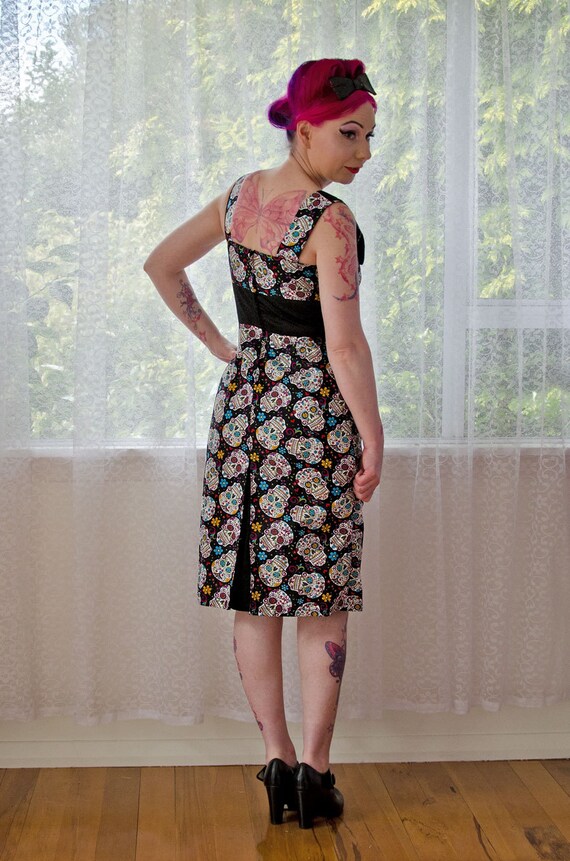 rockabilly wiggle dress