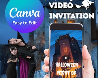 Printable Hotel Transylvania Birthday Party Invitation
