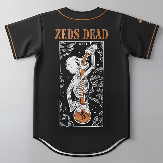 Zeds Dead Coffee Tarot Edm Jersey for Festival - Etsy