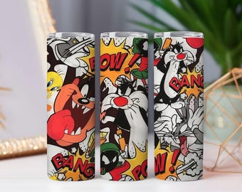 Emballage de gobelet en forme de nuage de ciel ludique des années 90 PNG | Sublimation 20 oz 30 oz (téléchargement numérique)