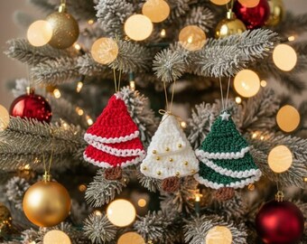 Festliches Kiefern-Ornament-Muster | Anfängerfreundlich (PDF)