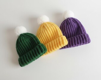 Crochet Ribbed Baby Beanie Pattern | Beginner Level (PDF Pattern)
