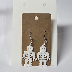 Skeleton Earrings | Spooky Halloween Jewelry
