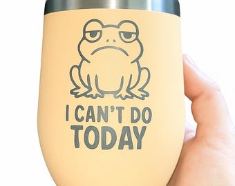 Personalized Wine Tumbler with Lid – Custom Insulated Stainless Steel Cup