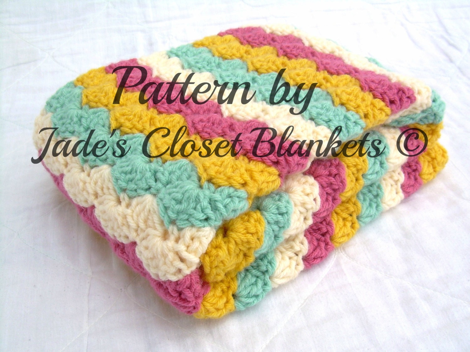 Crochet Baby Blanket Pattern Instant Download Pdf Pattern Etsy