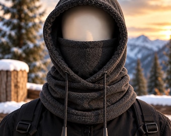 Passamontagna in pile da uomo e da donna | Cappello invernale antivento | Scaldacollo termico | Passamontagna caldo per sci alpinismo | Accessorio invernale
