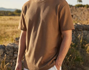 T-shirt estiva traspirante da uomo | T-shirt casual da uomo | T-shirt leggera da uomo | T-shirt casual da uomo | Stile minimalista