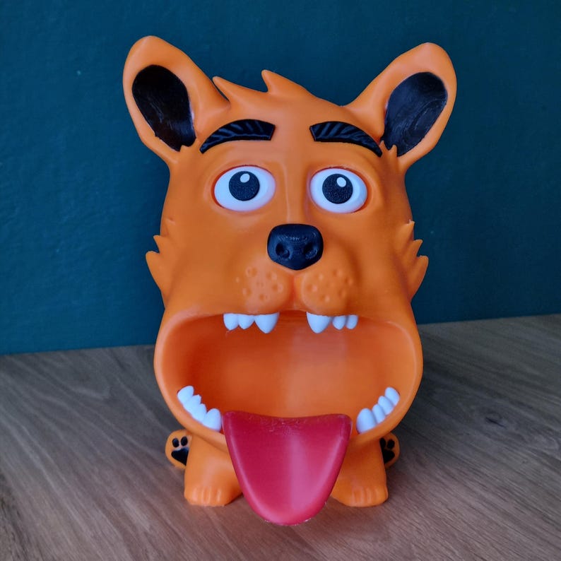 Orange Dog Candy Holder