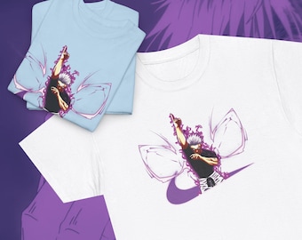 Gojo Satoru T-Shirt, Jujutsu Kaisen Anime Unisex Tee