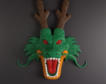 Shenron - Shen Long | Decorazione da parete | Il Drago Eterno - Opera d'arte da parete ispirata a Dragon Ball, stampata in 3D