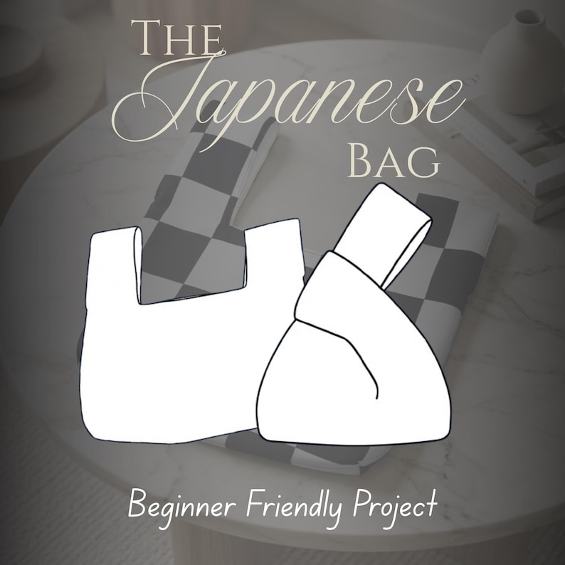 japanese knot bag pdf sewing pattern is an instant download designed for knot bag sewing it features an easy bag pattern and a step by step sewing tutorial with images making it an ideal beginner bag pattern the printable pattern formats on A4 size paper to create a reversible bag that functions as a pocket bag pattern project bag or knitting bag pattern a digital sewing bag pattern for a classic japanese bag pattern