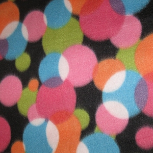 Retro Circles Saddle Cover