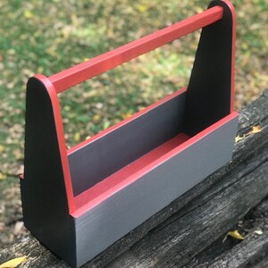 Boîte de brosse de charbon de bois et rouge