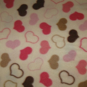 Hearts Custom Saddle Cover
