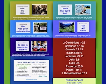 Finding God's will — Receiving guidance in five different ways