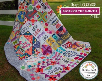 Dear Daughter PDF Quilt Pattern Download