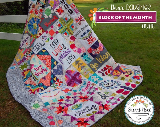 Dear Daughter PDF Quilt Pattern Download - Etsy