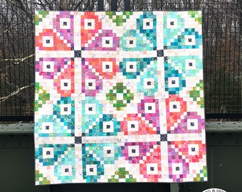 Lucettia - Postage Stamp Quilt Pattern