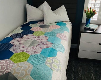 iQuilt Modern - Modern Gypsy Quilt Pattern FULL/TWIN & LAP