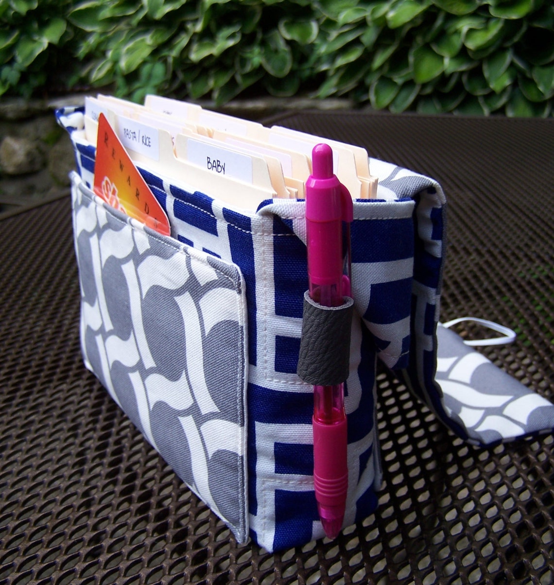 Quilted Coupon Organizer SEWING PATTERN DiY PDF pattern for Etsy