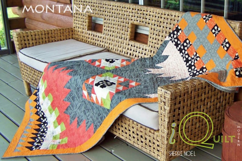 iQuilt Modern Modern Montana Quilt Pattern image 2