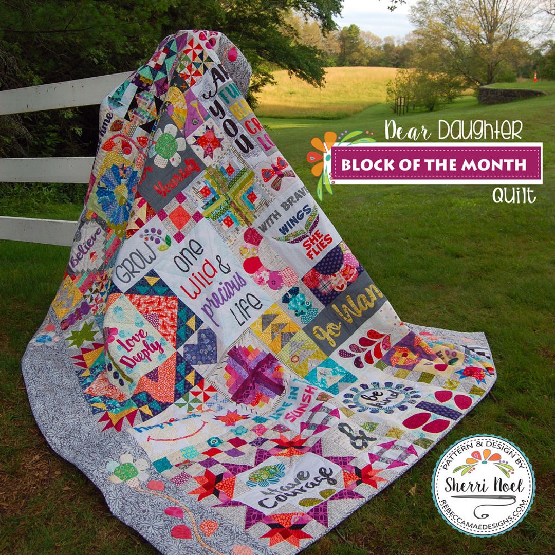 Dear Daughter PDF Quilt Pattern Download - Etsy