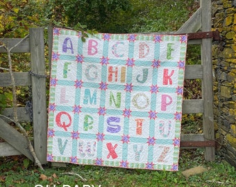 OH Baby Alphabet Quilt Pattern