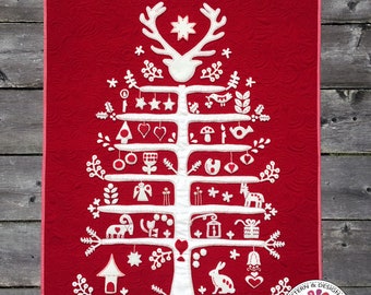 Jul i Scandinavia Christmas Quilt Pattern