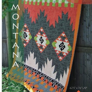 iQuilt Modern Modern Montana Quilt Pattern image 1
