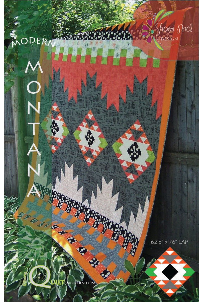 iQuilt Modern Modern Montana Quilt Pattern image 1