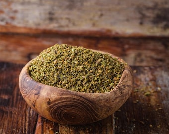 Wild Palestinian Za’atar – Traditional Mountain Herb Blend زعتر بري طبيعي